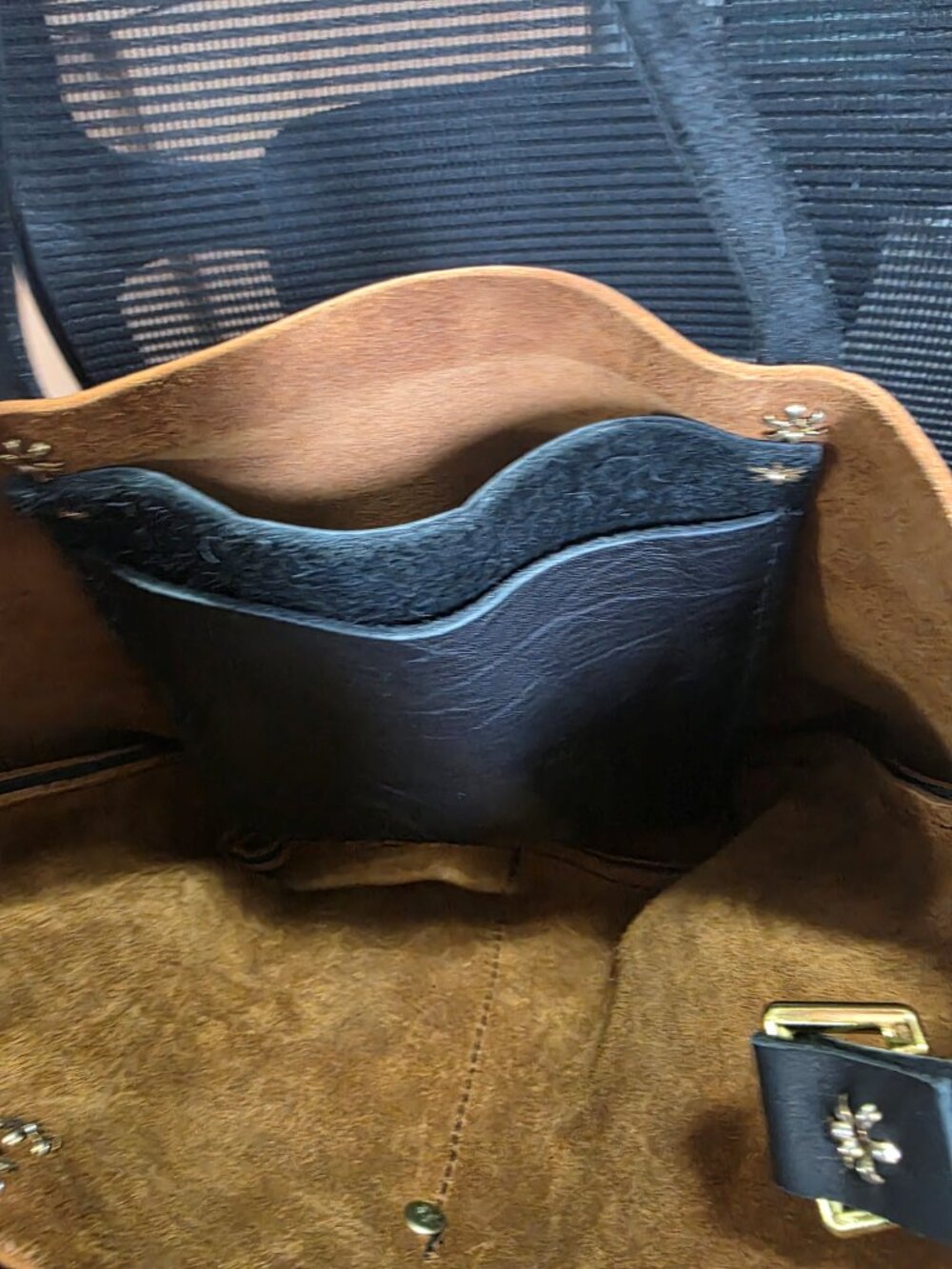 Home State Made Leather small tote - Picture 5 of 6